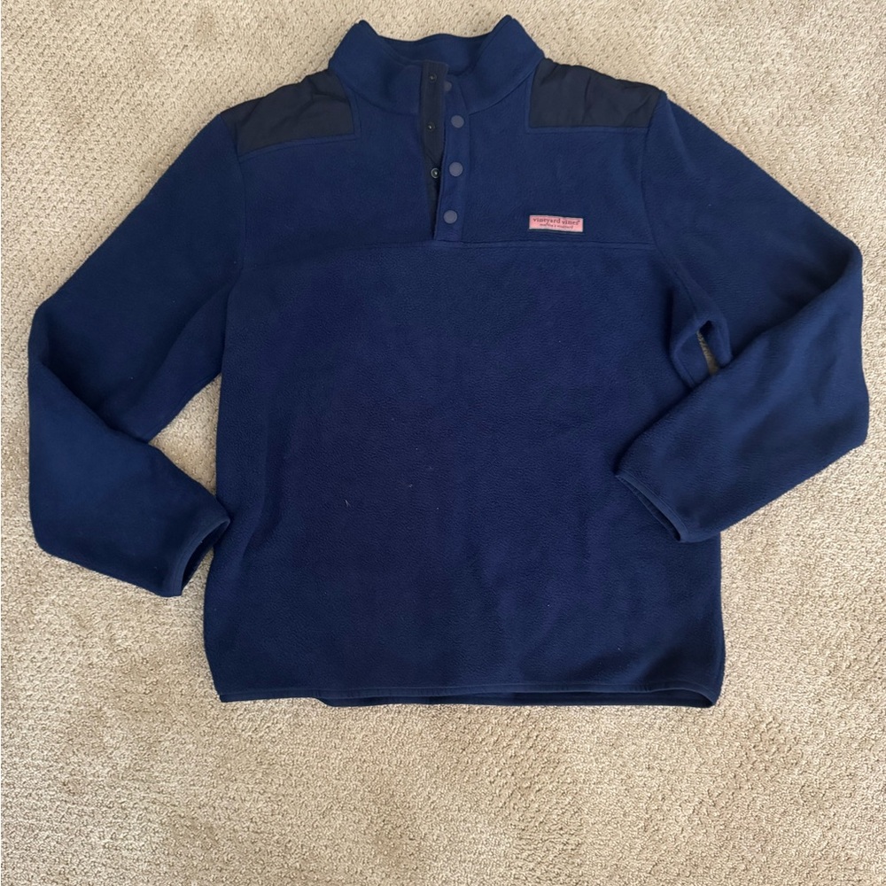 Vineyard Vines Mens Navy Pullover
